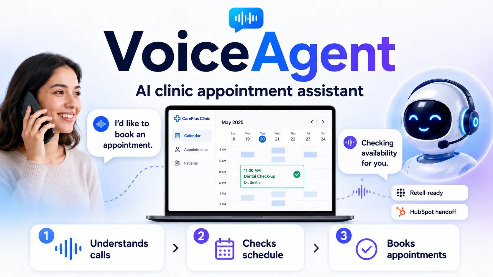 VoiceAgent demo preview.